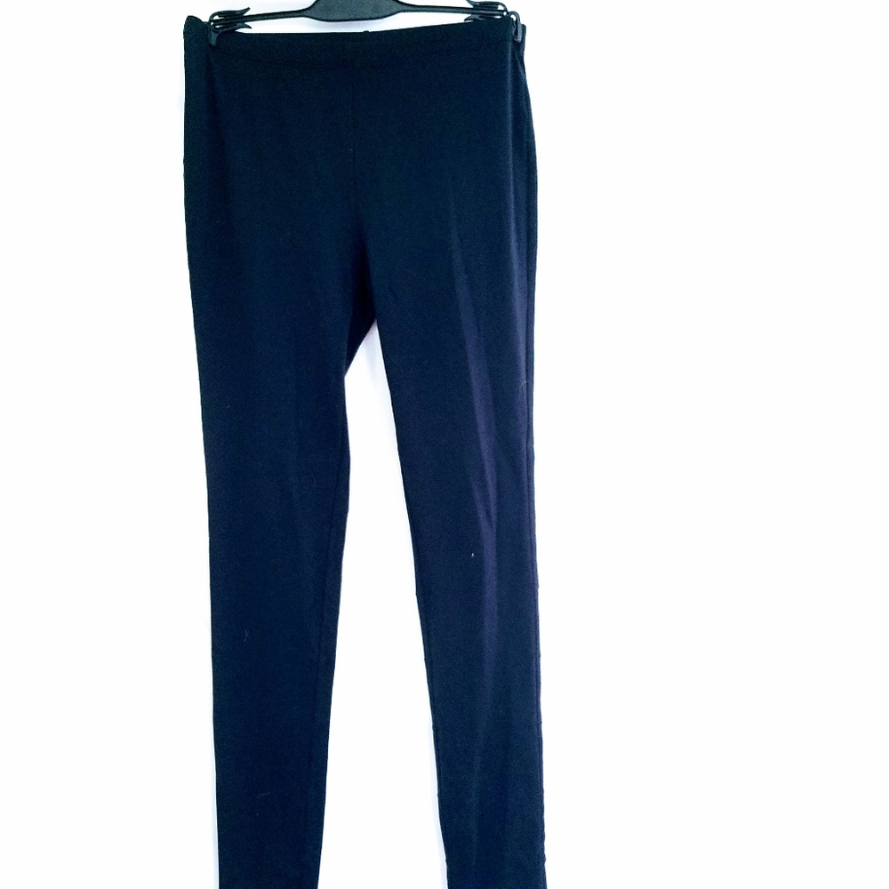 ATHLETA womens size large black  stretch leggings pants